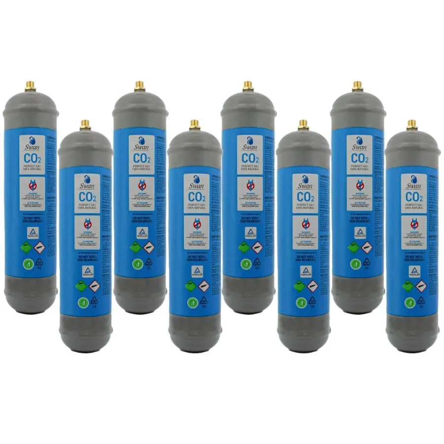Bellerofonte Bombola CO2 600g E290 M11x1 Set 8 Pezzi