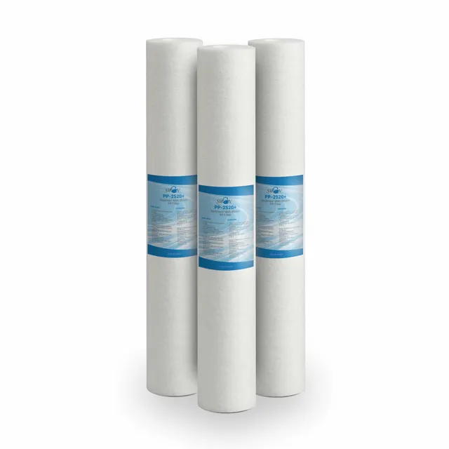 Bellerofonte Filtro Sedimenti 20" 25 Micron PP 3 Pezzi Prefiltro