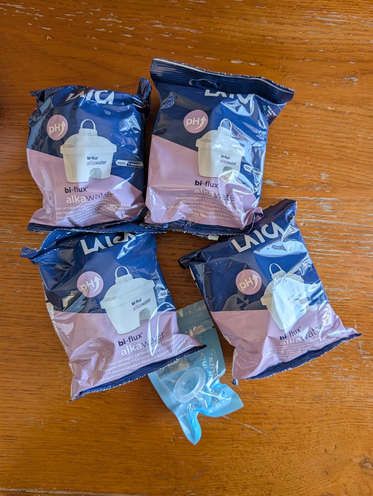 Laica Bi-Flux Alkawater Filtri Caraffa Alcalina 4 Pezzi