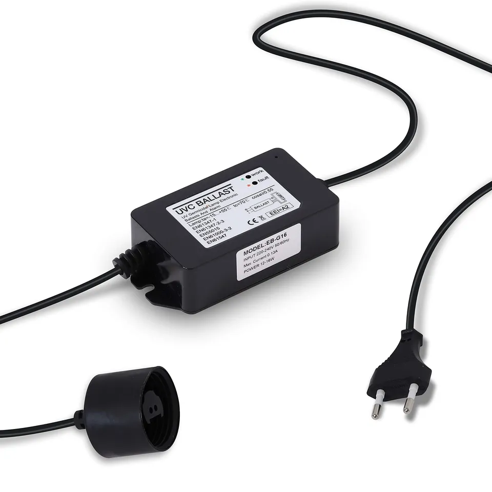 Bellerofonte Alimentatore UV 12-16W 2+2 Pin con Allarme
