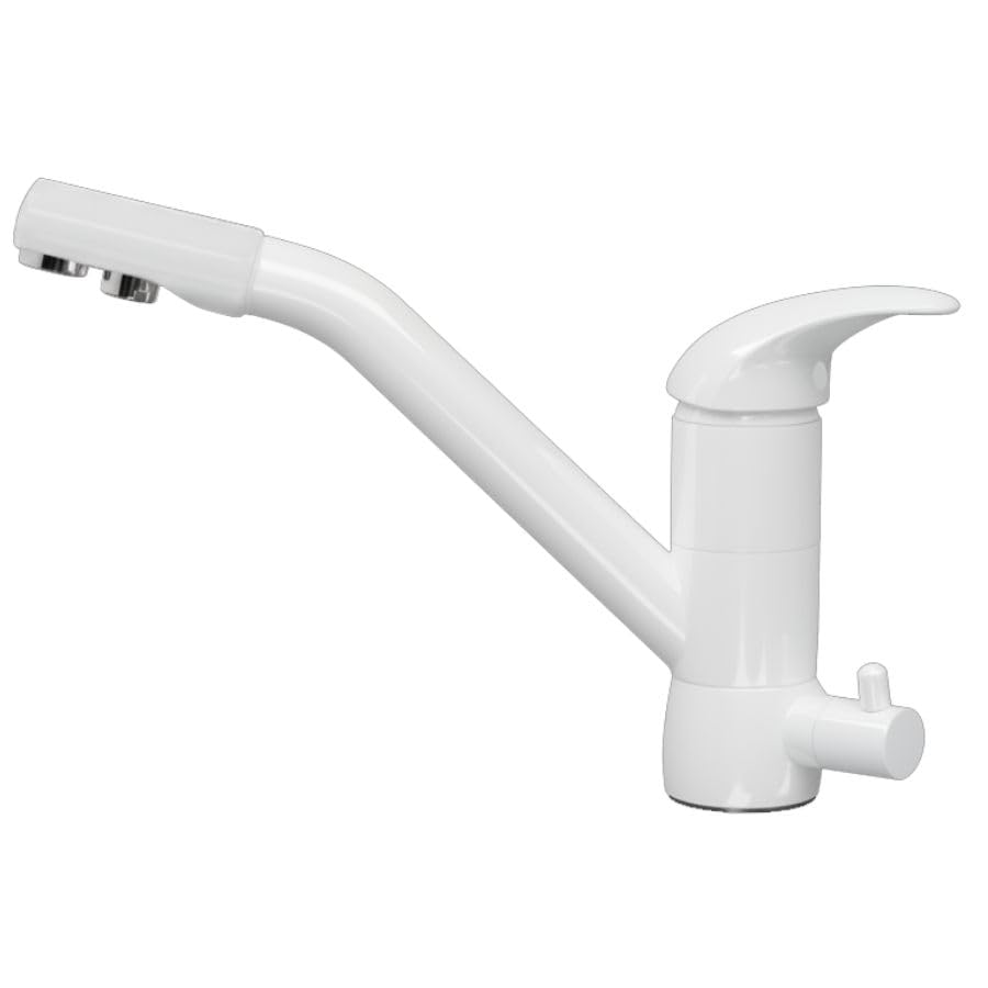 Bellerofonte IFM Rubinetto Miscelatore 3 Vie Bianco