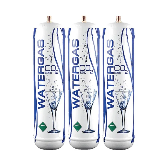 Bellerofonte Bombola CO2 600g per Gasatore Set 3 Pezzi E290