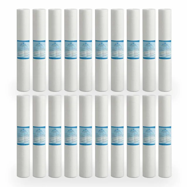 Bellerofonte Filtro Sedimenti 20 Pollici 1 Micron Cartuccia 20 pz