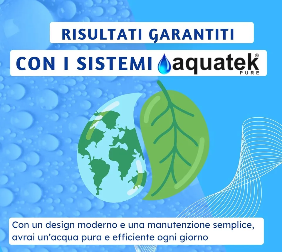 Aquatek Pure Supreme 35 addolcitore 30 l 1-10 persone