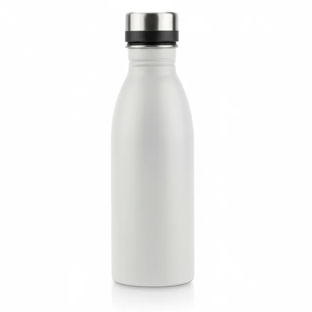 Acqua-Club Eco Delux Borraccia Acciaio 500ml Bianca