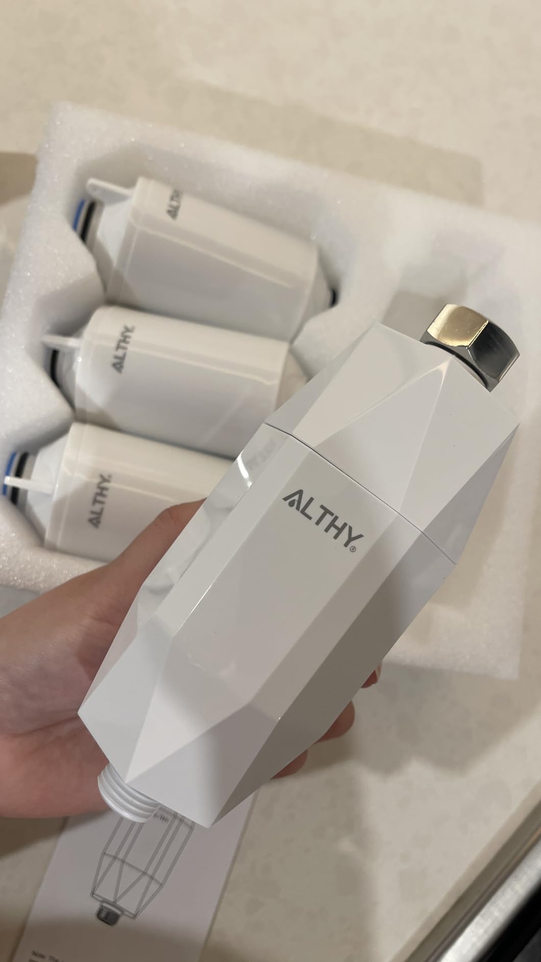 ALTHY SF100 filtro doccia vitamina C ricambi 16 mesi