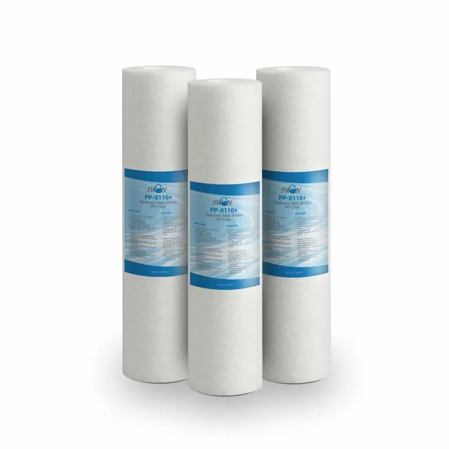 Bellerofonte filtro sedimenti 10" 1 micron 3 pezzi