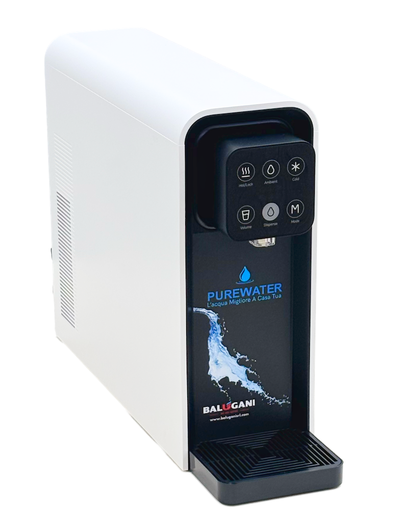 Balugani PureWater erogatore soprabanco 6 temperature