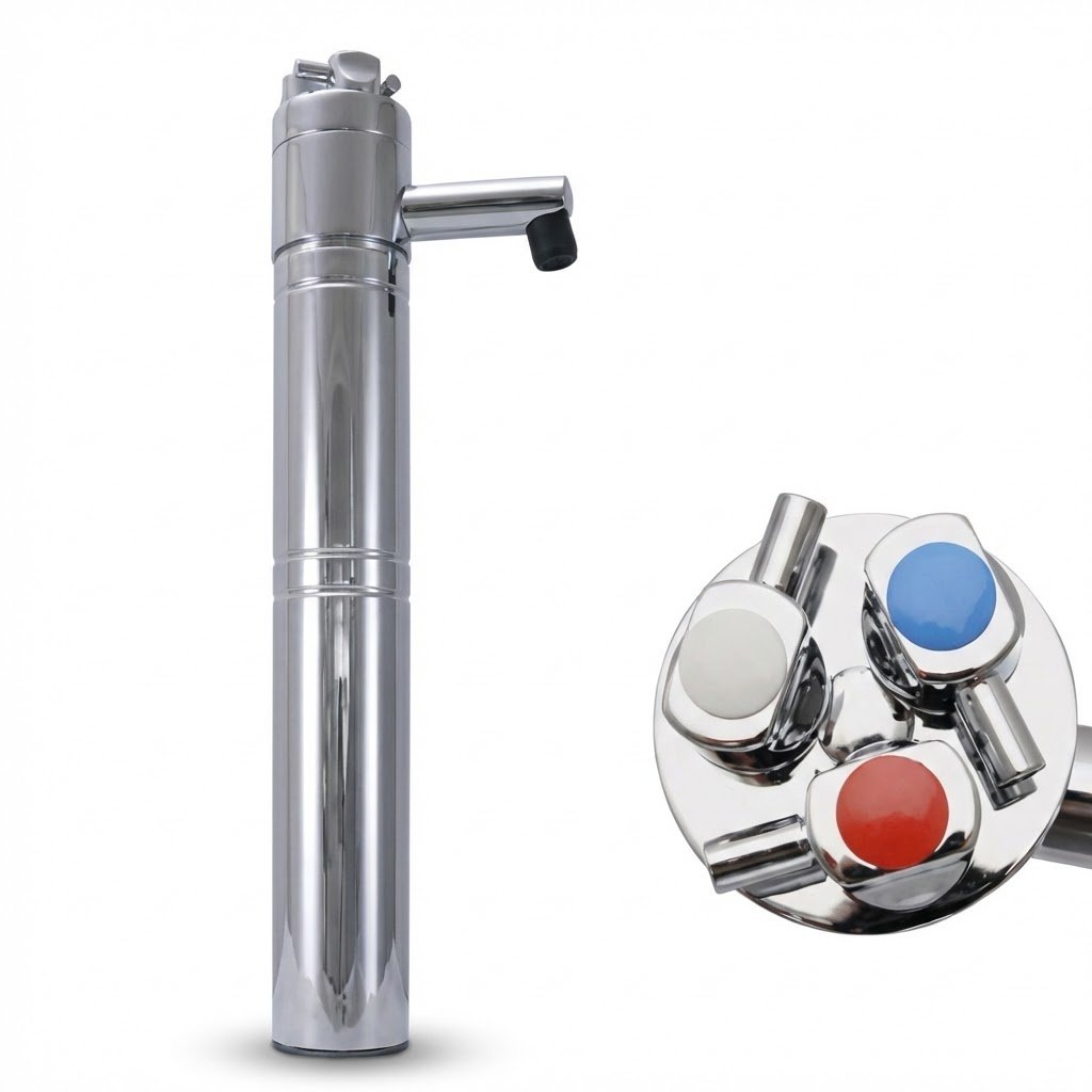 Acqua-Club Balance Standard Rubinetto 3 Vie con Vaschetta