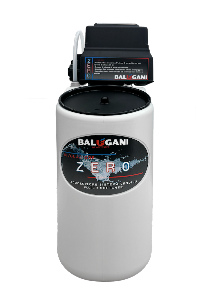 Balugani Zero addolcitore automatico vending compatto