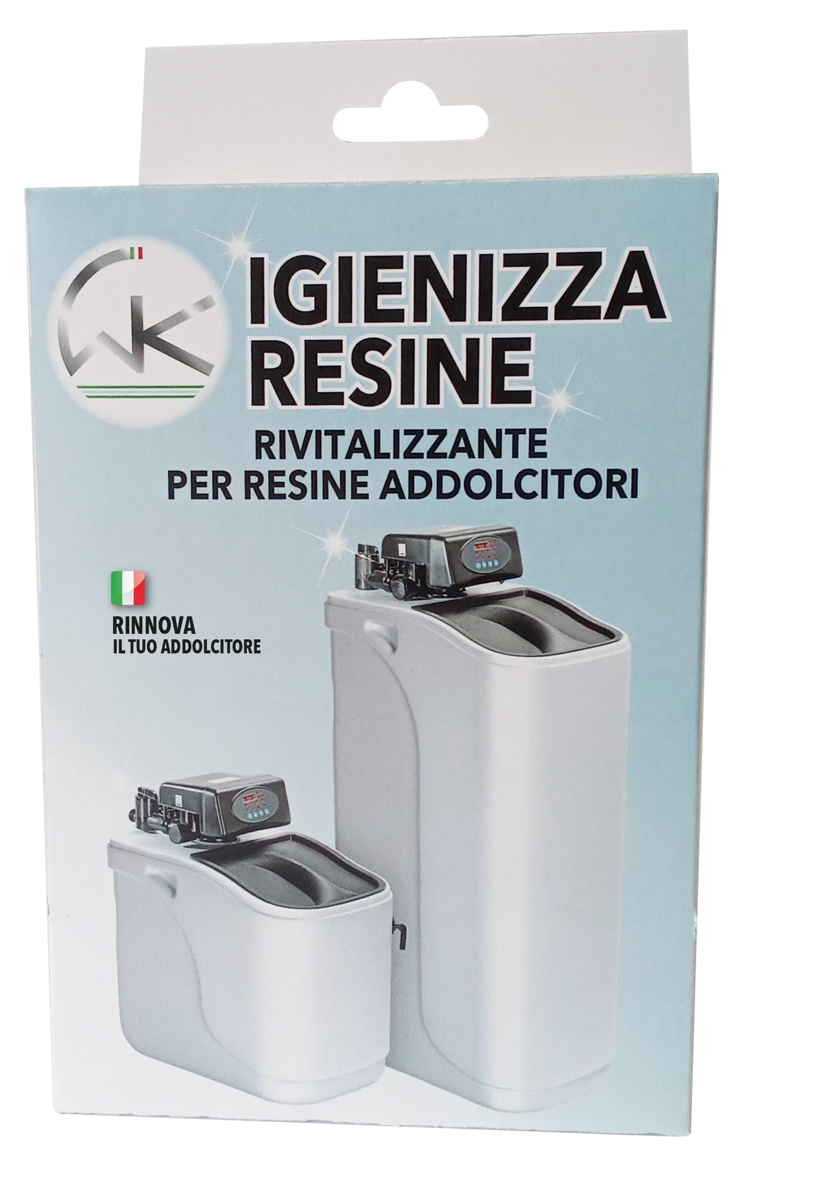 WK Igienizza Resine decalcificante addolcitore 3x140g citrico
