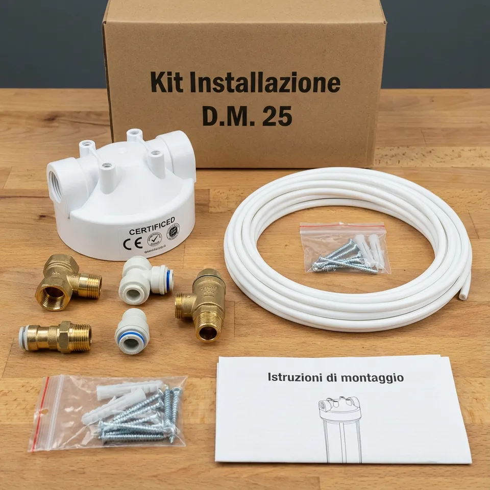 Acqua-Club kit installazione D.M. 25 universale