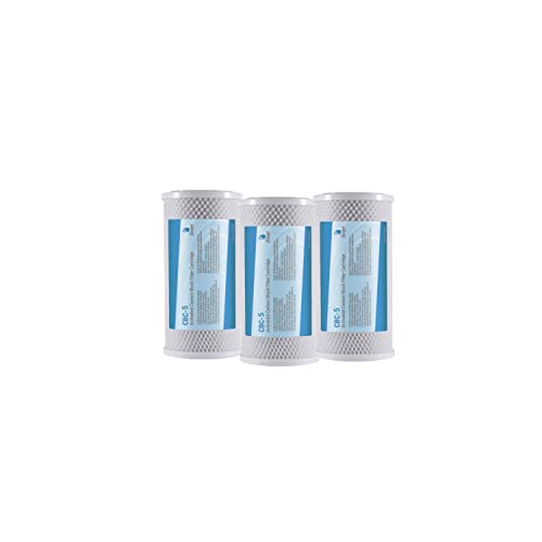 Bellerofonte Carbon Block CTO 5" filtro acqua 5 micron 3 pezzi