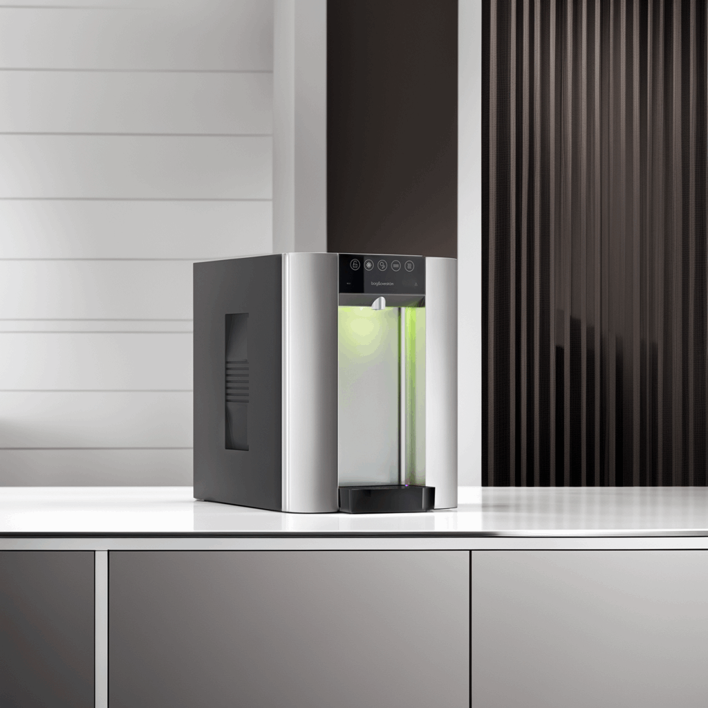 Borg & Overström E6 Soprabanco Erogatore Rete Fredda Gasata Silver