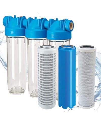 AB Group DP10 Trio filtro acqua ferro 3/4" 10 micron