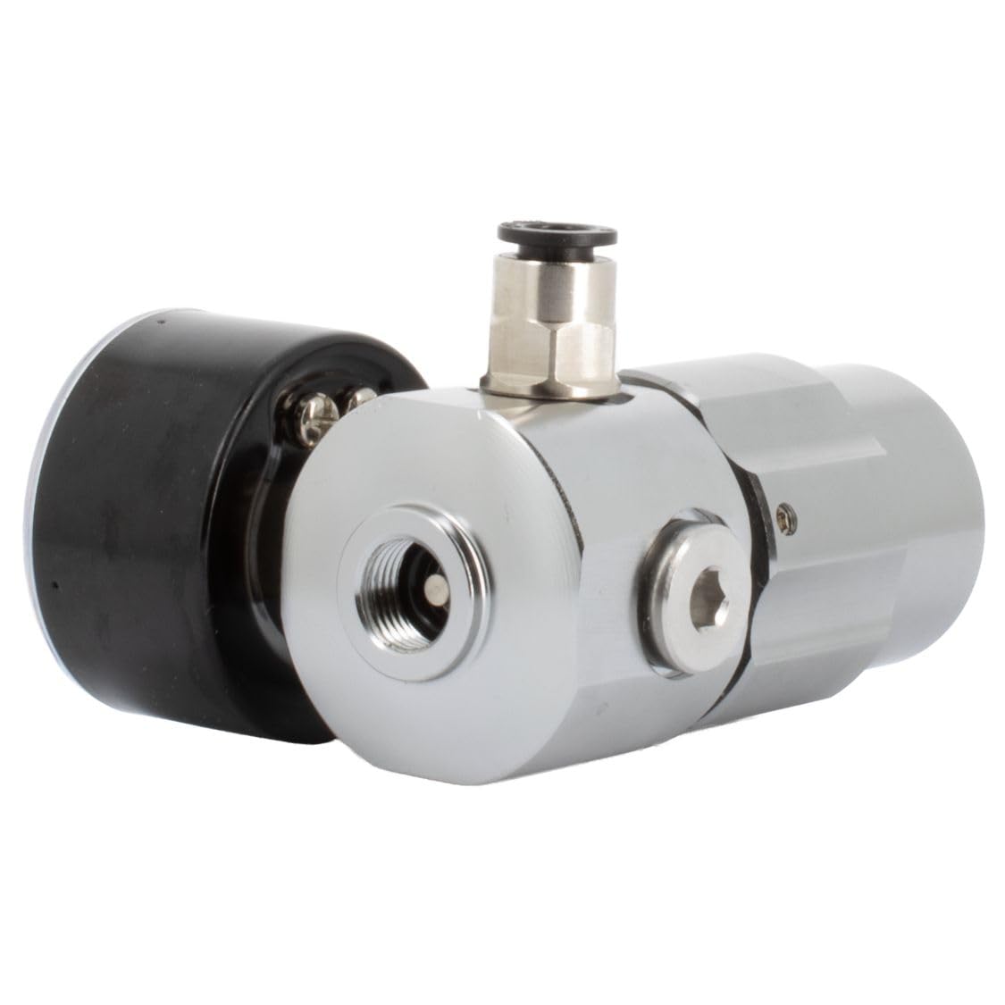 Bellerofonte Riduttore CO2 M11 manometro bassa 6 mm
