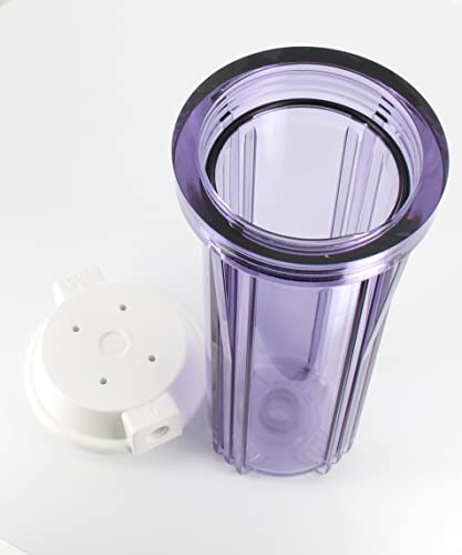 Bellerofonte Tazza 10" portafiltro acqua 1/4" trasparente