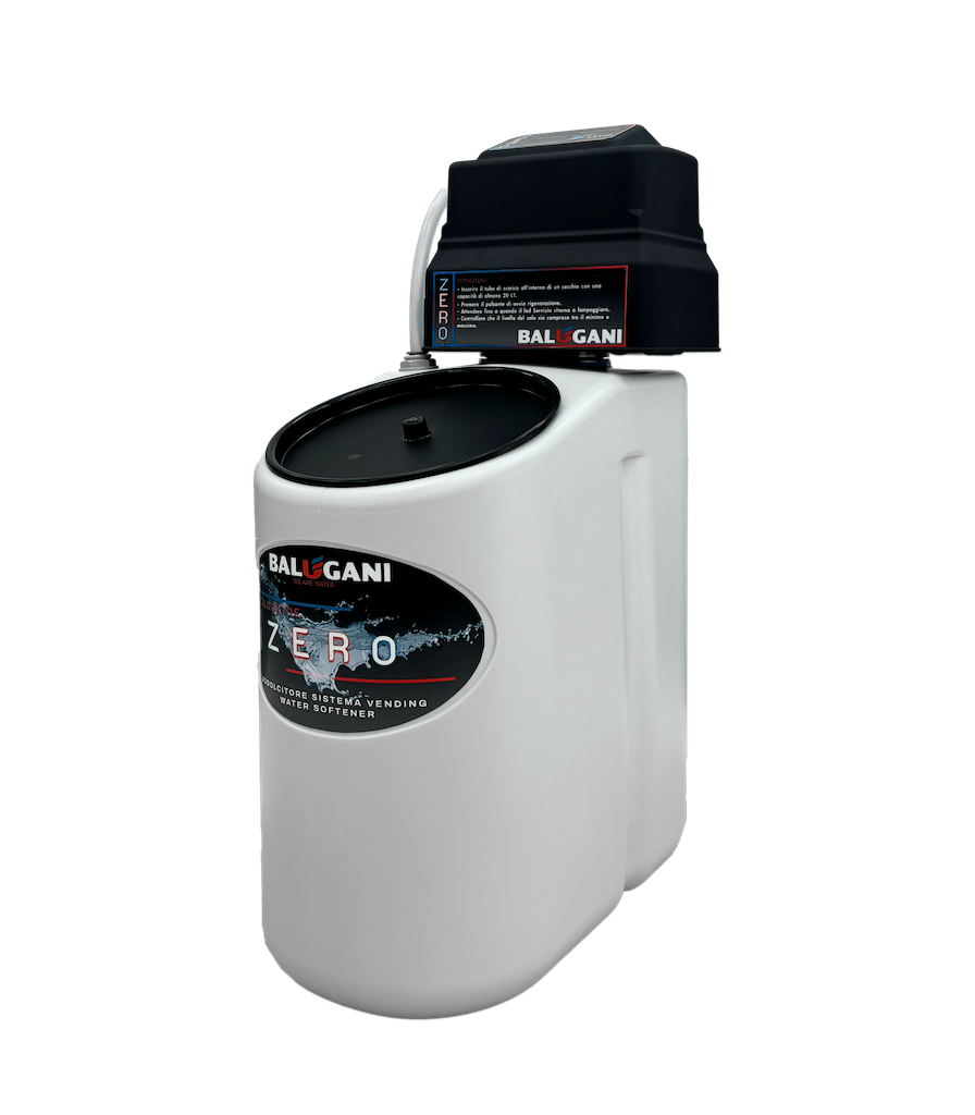 Balugani Zero addolcitore automatico vending compatto