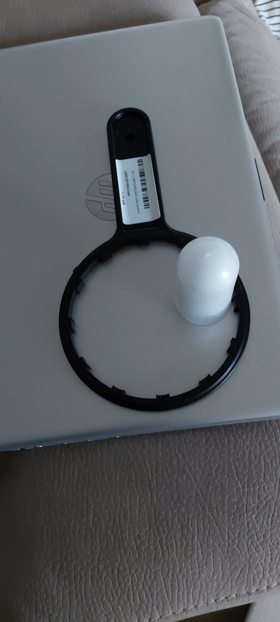 WK chiave contenitori filtro acqua 7" e 10" plastica