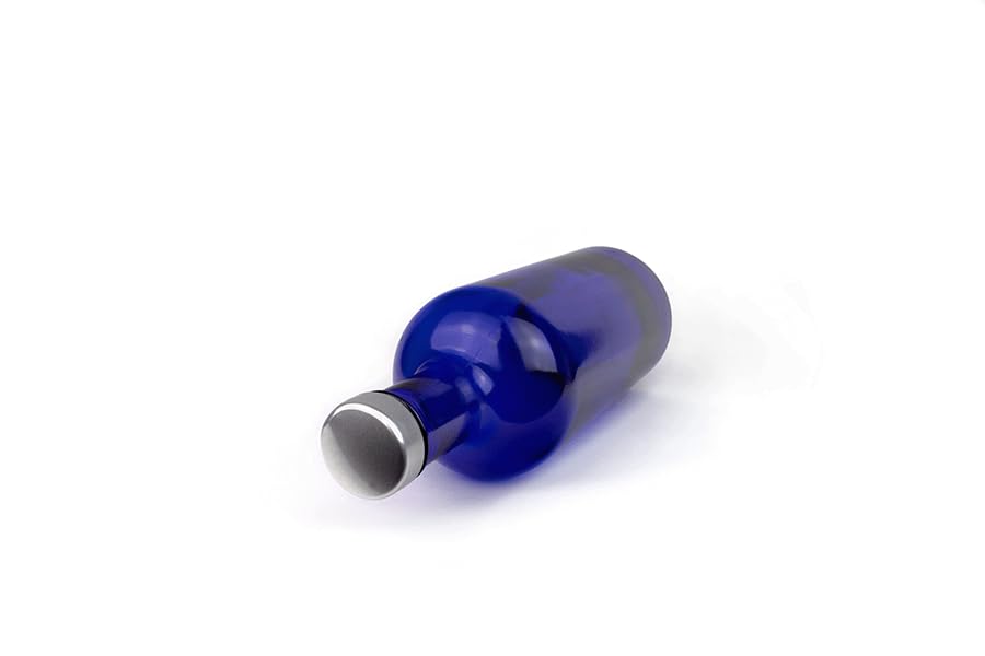Bellerofonte Gin bottiglia vetro blu 750 ml 2 pezzi