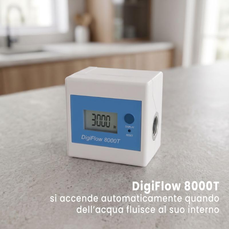 Bellerofonte Swan Digital Essential 2MF depuratore acqua contalitri