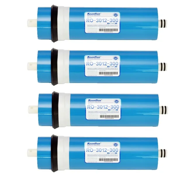 Bellerofonte RO-3012-300 GPD membrana osmosi 4 pezzi alta reiezione