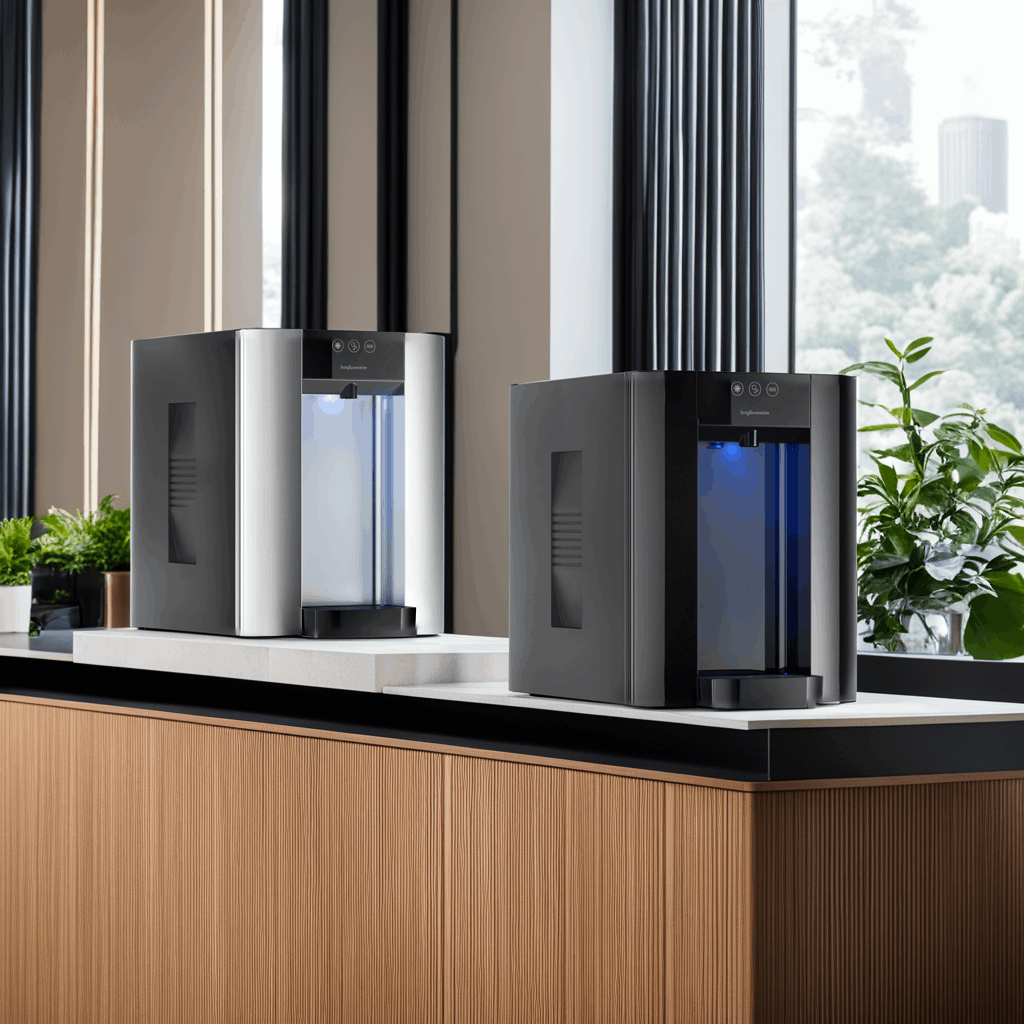 Borg & Overström E4 Soprabanco erogatore acqua fresca ambiente gasata