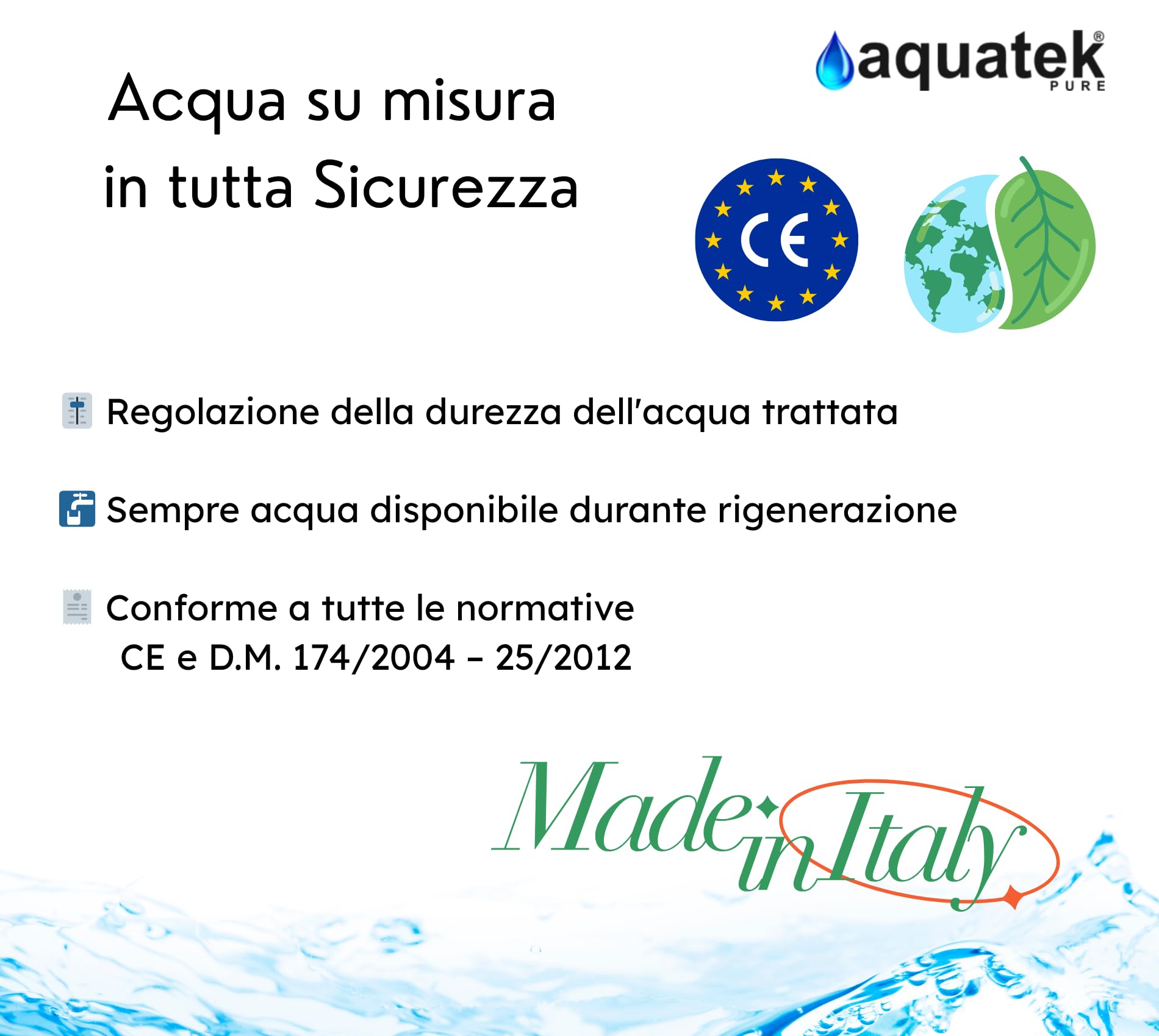 Aquatek Wave LCD 20 addolcitore automatico 20 litri
